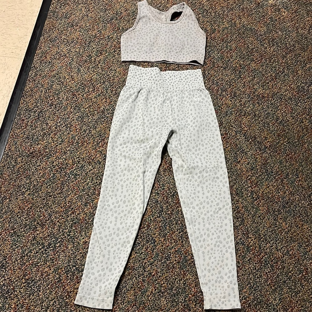 AYBL workout set (leggings and a sports bra/tank top) size small